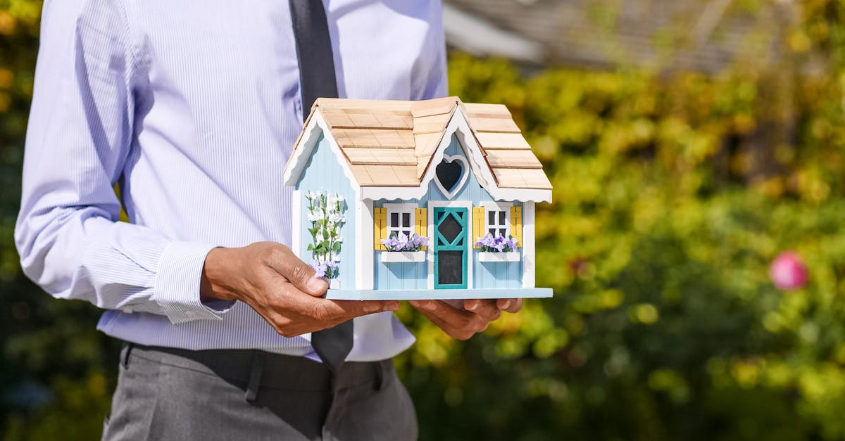 Landlord inspecting exterior of a Middlesbrough rental property during spring